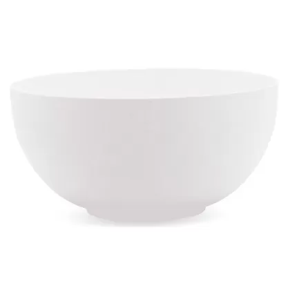 Yboo Salatschüssel aus Bioplastik, weiss, D23.5cm, 3.9L
