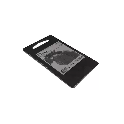 Schneidebrett Anita 25x15x0.7cm mit Griffloch schwarz