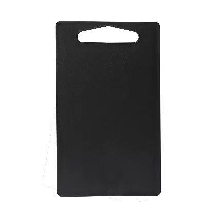 Schneidebrett Sofia 25x15x0.9cm mit Griffloch schwarz
