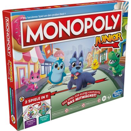Monopoly Junior 2 en 1, f