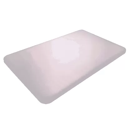 Schneidebrett GN 2/1 H3cm weiss ohne Saftrille