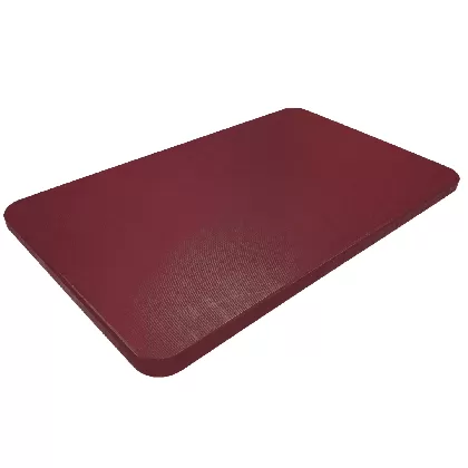 Schneidebrett 60x40cm H3cm rot ohne Saftrille