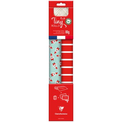 CLAIREFON Tiny Rolls Set        rot/blau