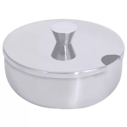 Zuckerdose 18/10 m. Löffelausschnitt 10x4.5cm 0.25l