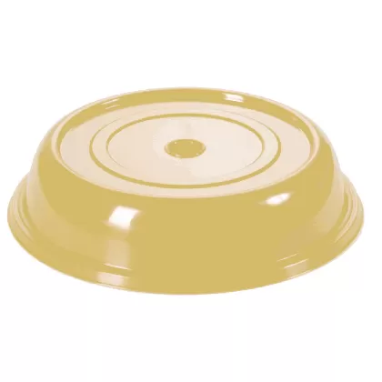 Tellerglocke 24,3 cm, goldgelb