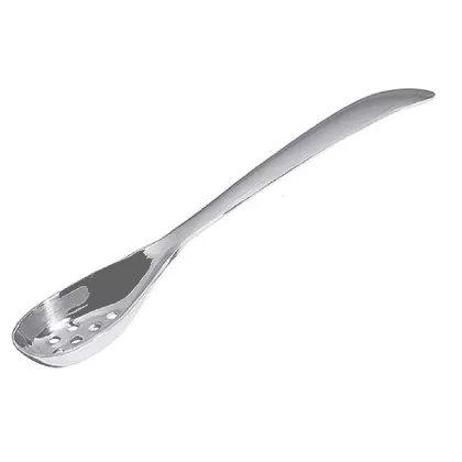 Olivenlöffel perforiert 17cm, Edelstahl