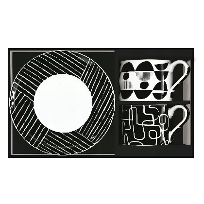 Coffee Mania 2er Kaffee Tasse m. Untert. Graf 240ml