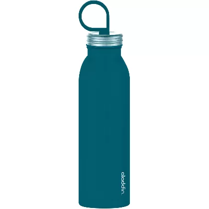 Chilled Thermavac Stain. St. Water Bottle 0.55L Aqua Blue