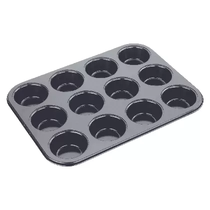 Backform tief 12er Muffin, 35x26.5x3cm, Antihaft