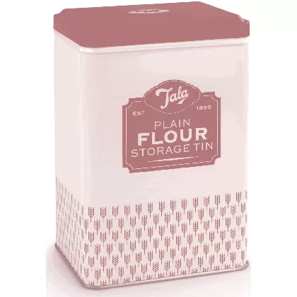 Aufbewahrungsdose Plain Flour, rot, 9.2x18.6x12.1cm