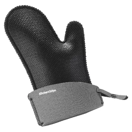 Küchenhandschuh schwarz gross grün 28cm