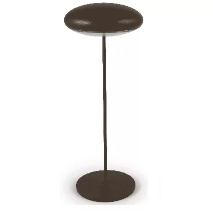 Broggi Nuvola Lampe wiederaufladbar, rost D10.2cm H31cm