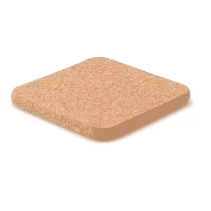 Kork Untersetzer quadratisch 20x20x1.8cm