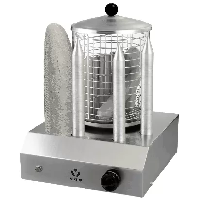 Hot Dog Maschine mit 4 Brothaltern