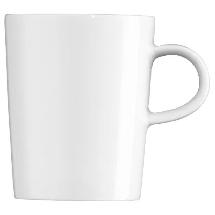 Cucina weiss Becher mit Henkel 0.28L