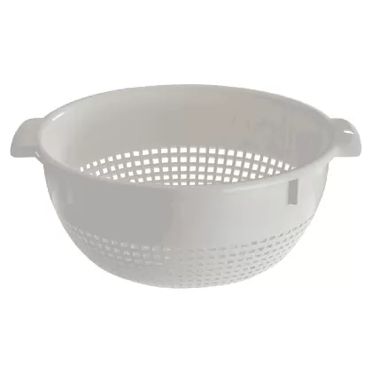 Salat-Sieb, weiss, D26cm