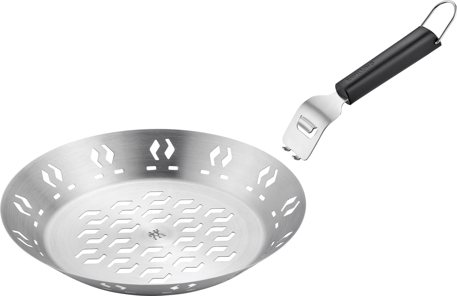 BBQ+ Grillpfanne, Edelstahl D26cm