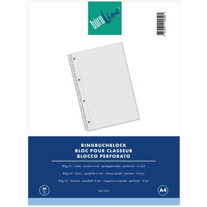 BÜROLINE  Ringbuchblock               A4