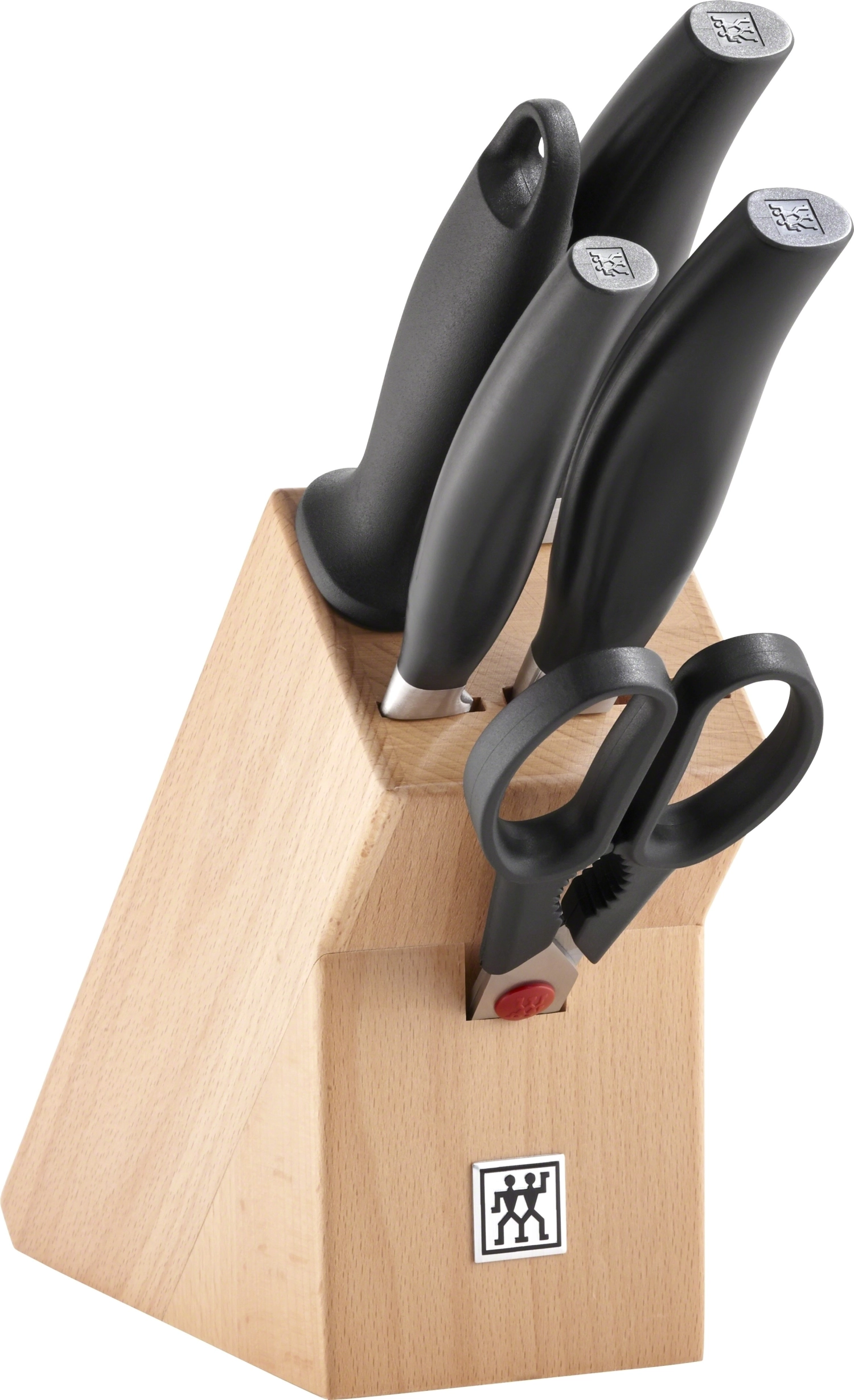 6tlg Five Star Messerblock natur