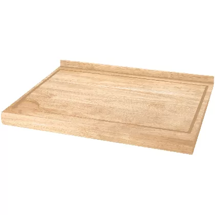 Gummibaum Back- und Arbeitsbrett 62x46.5x4.5 cm