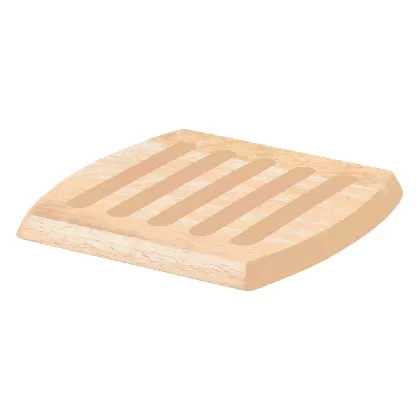 Gummibaum Untersetzer quadratisch, 20x20x1.5 cm