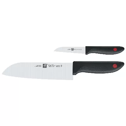 2tlg Twin Point Messerset (Gemüse+Santokumesser)