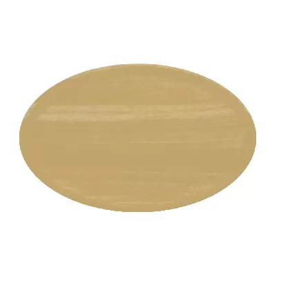 Gummibaum Tablett oval, 36.5x25x2 cm