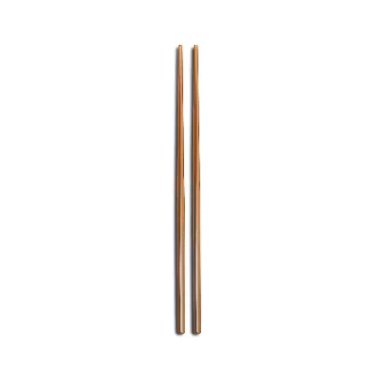 2er Set Palillos Essstäbchen 18/10 kupfer