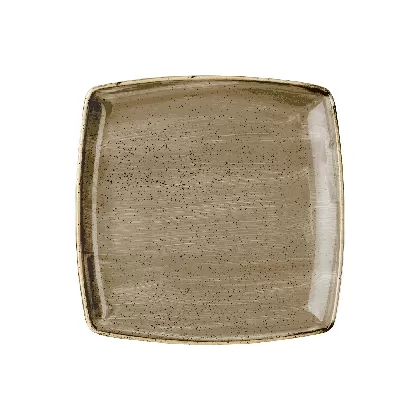 Stonecast Peppercorn Grey Platte quadratisch 26.8x26.8cm