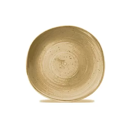 Stonecast Peppercorn Grey Organic Teller flach 26.4cm