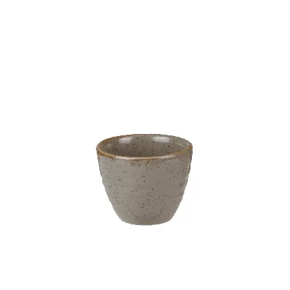 Stonecast Peppercorn Grey Becher geriffelt 5.7cl