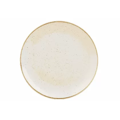 Stonecast Barley White Coupe Teller flach 32.4cm