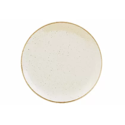 Stonecast Barley White Coupe Teller flach 26cm