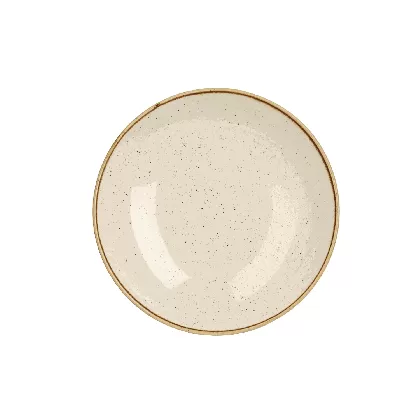 Stonecast Barley White Coupe Teller tief 24.8cm