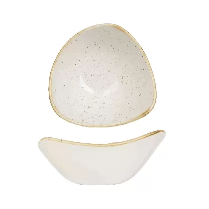 Stonecast Barley White Triangel Schüssel 15.3cm, 26cl