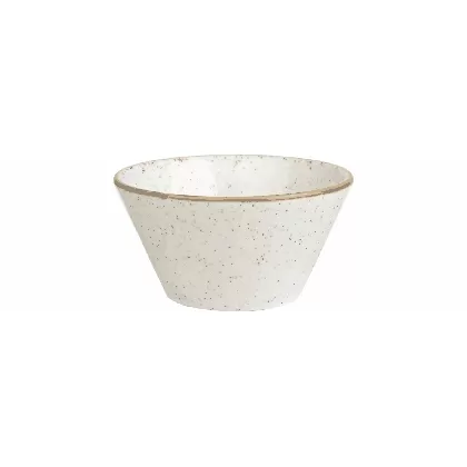 Stonecast Barley White Saucenschale 9cl, D8cm H4.4cm
