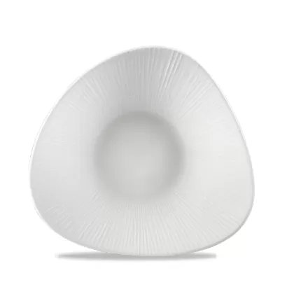 Bamboo White Triangel Schüssel 21x21cm