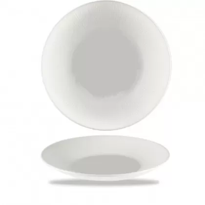 Bamboo Raku Topaz Blue Coupe Teller tief 28.1cm
