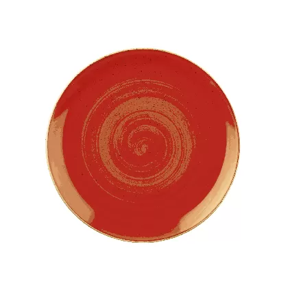 Stonecast Berry Red Coupe Teller flach 16.5cm