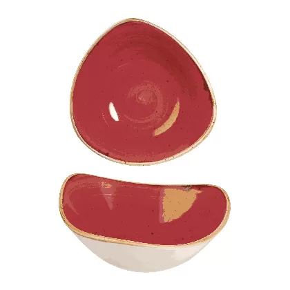 Stonecast Berry Red Triangel Schüssel 15.3cm