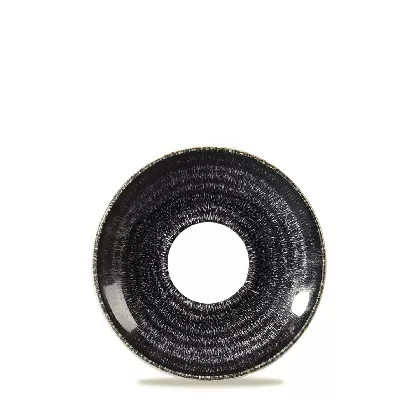 S.P. Homespun Charcoal Black Untertasse 15.6cm