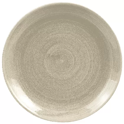 Stonecast Patina Antique taupe Coupe Teller flach 21.7cm