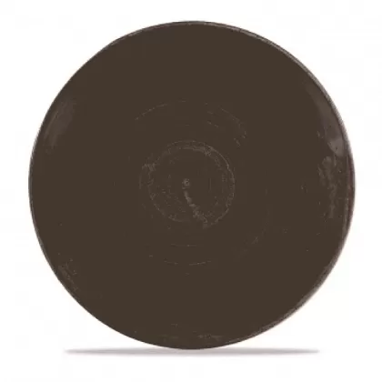 Stonecast Patina Iron Black Coupe Teller flach 28.8cm