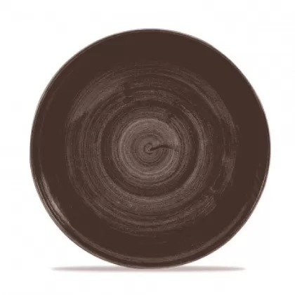 Stonecast Patina Iron Black Coupe Teller flach 21.7cm