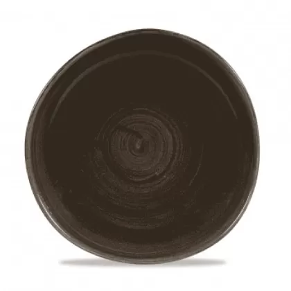Stonecast Patina Iron Black Organic Teller flach 28.6cm