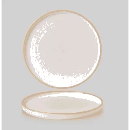 Stonecast Barley White Walled Teller flach 21cm