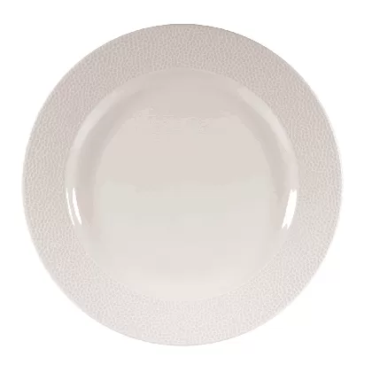 Isla White Teller flach 30.5cm