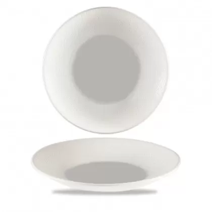 Isla Raku Quartz Black Coupe Teller tief 28.1cm