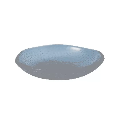 Isla Organic Ocean Blue Glasteller flach 17cm