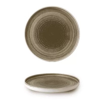 Stonecast Aqueous Bayou Walled Teller flach 26cm